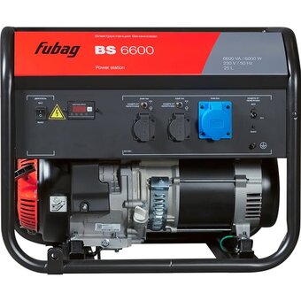  Генератор Fubag BS 6600 6.5кВт (646280) 