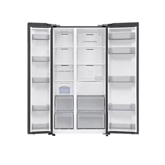 Холодильник Samsung RS70F65Q1FWR черный 