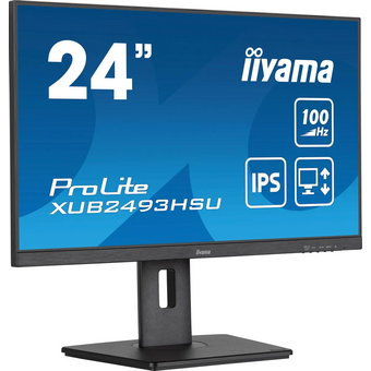  Монитор Iiyama ProLite XUB2493HSU-B7 черный 