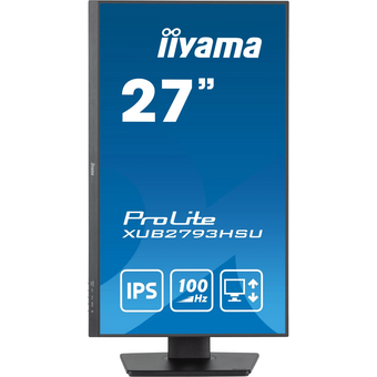  Монитор Iiyama ProLite XUB2793HSU-B7 черный 