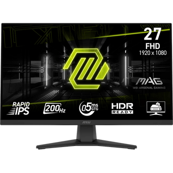  Монитор MSI MAG 272F (9S6-3CE51T-007) Black 