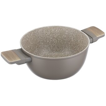  Кастрюля Regent inox Linea Latte 93-AL-LT-4-24 серый, бежевый, серый гранит 