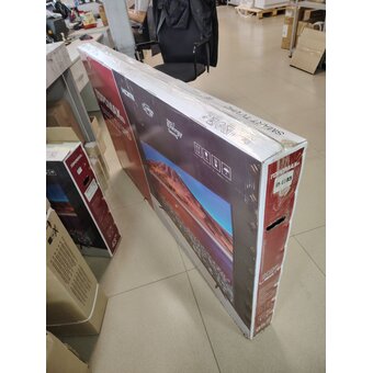  УЦ Телевизор TOPOMAX TM65UDSBK черный (плохая упаковка, полоса ближе к центру) 