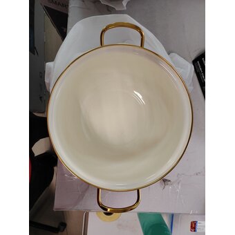  УЦ Набор кастрюль ZEIDAN Z-80630 Marble (плохая упаковка, заводской дефект прокраса на средней и большой кастрюле) 