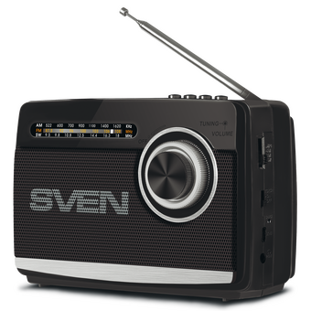  Радиоприемник SVEN SRP-155 чёрный 