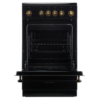  Кухонная плита De Luxe 506004.23эс-121 черный 