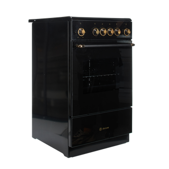  Кухонная плита De Luxe 506004.23эс-121 черный 