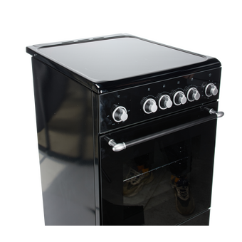  Кухонная плита De Luxe 506004.23эс-151 черный 