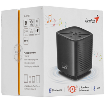  Портативная колонка Genius SP-925BT черный 