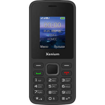  Мобильный телефон PHILIPS Xenium X175 (CTX175BK/00) черный 