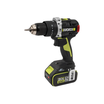  Дрель-шуруповерт WORX Professional WU373.2 ударная 2АКБ+ЗУ 