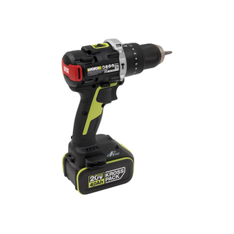  Дрель-шуруповерт WORX Professional WU373.2 ударная 2АКБ+ЗУ 