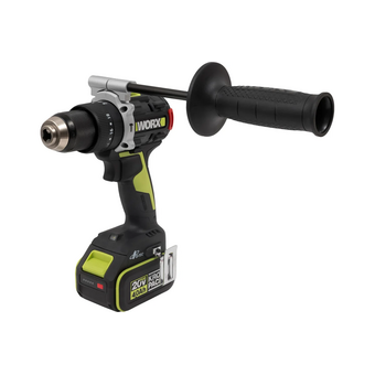  Дрель-шуруповерт WORX Professional WU373.2 ударная 2АКБ+ЗУ 