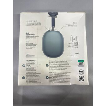  УЦ Наушники полноразмерные bluetooth HOCO W65 Plus Happy ANC голубой (плохая упаковка) 
