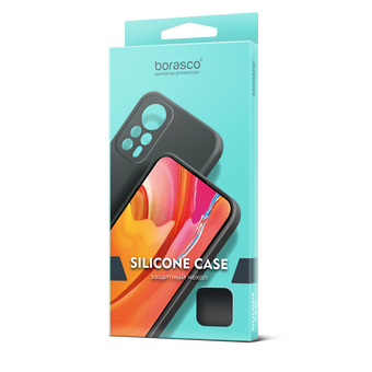  Чехол Silicone Case матовый для Realme C75/ C75X черный 