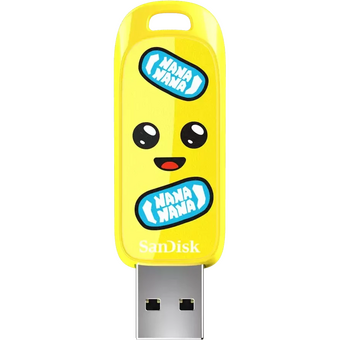  USB-флешка SanDisk Fortnite, Peely Edition 64Gb (SDCZIF-064G-G46), USB3.2, жёлтая 