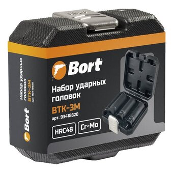  Набор головок Bort BTK-3M (93418620) 3 предмета 