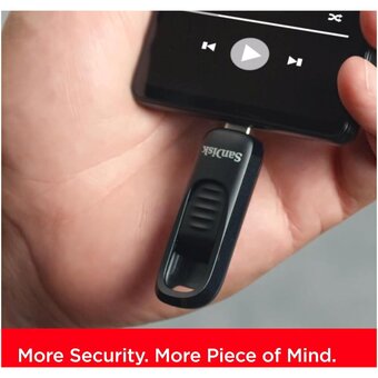  USB-флешка SanDisk Ultra Slider 256Gb (SDCZ480-256G-G46), Type-C 
