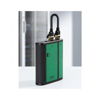  Тестер сетевых и телефонных кабелей UGREEN NW167 (10950) Black/Green 