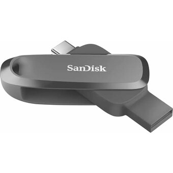  USB-флешка SanDisk SDDDC6-032G-G46 Phone Drive 32GB USB-C-USB-A for Android Black 