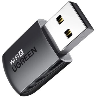  Адаптер UGREEN CM762 (35264) AX900 USB-A Dual Band Wi-Fi Adapter Black 