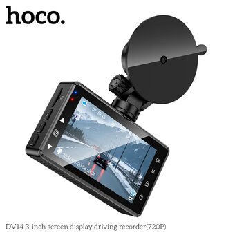  Видеорегистратор HOCO DV14 3-inch screen display 720P серый 