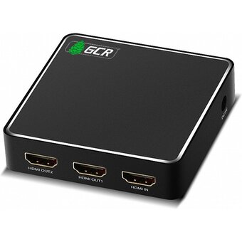  Разветвитель Greenconnect Greenline GL-vA03 HDMI v2.0 1на 2 выхода4Kx2K 60Hz HDR 4:2:0 