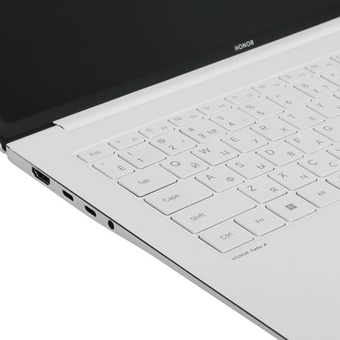  Ноутбук Honor MagicBook Pro 14 FMB-P (5301ANXA) 14.6", 2025, OLED, Core Ultra 9 285H 2.9ГГц, 16 ядер, 32ГБ LPDDR5x, 1ТБ SSD, Arc 140T, W11H белый 