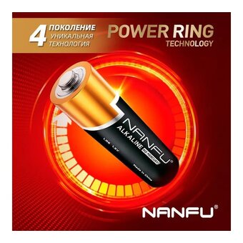  Батарейка Nanfu LR6 12B (10+2) AA 