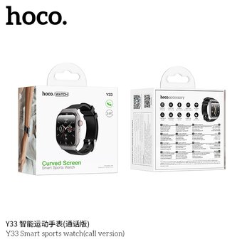  Smart-часы HOCO Y33 Smart sports watch call version черный 