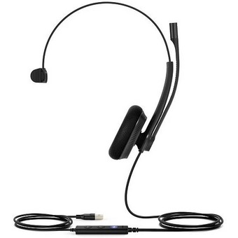  Гарнитура проводная Yealink UH34 Lite Mono UC черный 