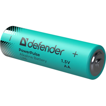  Батарейка алкалиновая DEFENDER LR6-10BL АА 56034 блистер, PowerPulse 