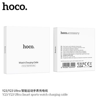  Беспроводное ЗУ HOCO Y23/Y23 Ultra Smart sports watch charging cable white 