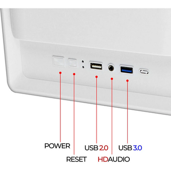  Корпус Ginzzu CL460 