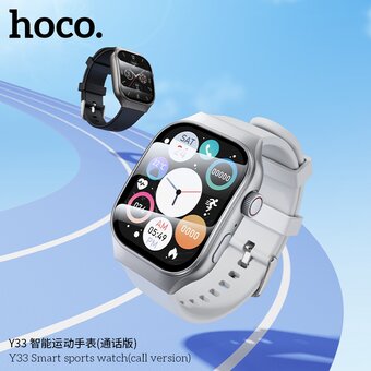  Smart-часы HOCO Y33 Smart sports watch call version серебристый 