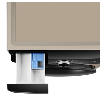  Стиральная машина Weissgauff WM 59411 Direct Drive Inverter Steam Champagne 