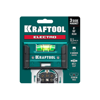  Уровень KRAFTOOL Electric 34786 магнитный 76 мм 