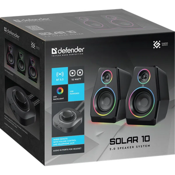  Колонки DEFENDER Solar 10 (65940) 