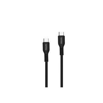  Кабель Philips DLC8601 USB Type-C(m)-USB Type-C(m) 1.2м черный коробка 