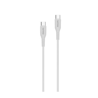  Кабель Philips DLC8601 USB Type-C(m)-USB Type-C(m) 1.2м белый коробка 
