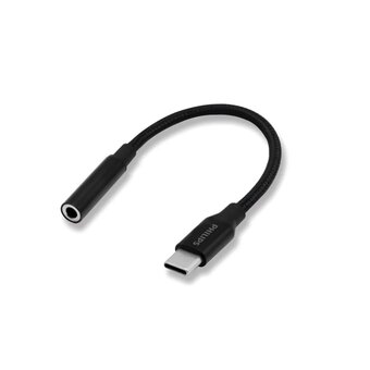  Стерео адаптер Philips SWA3010C/70 USB-C male-3.5 female 0,1м 