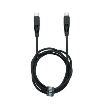  Кабель Philips DLC5531 USB Type-C(m)-USB Type-C(m) 1.2м черный коробка 