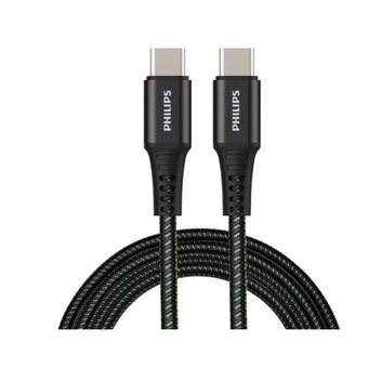  Кабель Philips DLC9530B/67 USB C-USB C 100W 1.2м черный 
