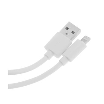  Кабель KINGPRICE KP-USBAL-1.5m Lightning (m)-USB (m) 1.5м 2A белый 