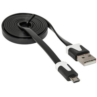  Кабель Defender USB08-03P (87475) USB2.0 AM-MicroBM 1.0м 