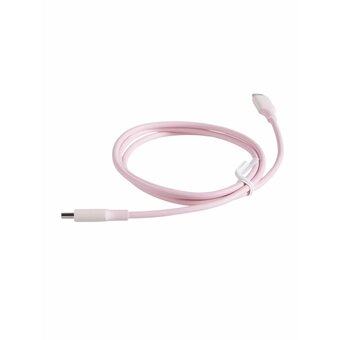  Кабель UGREEN US264 (65124) 60W USB-C 2.0 Male To USB-C 2.0 Male 3A Data Cable 1m Pink 