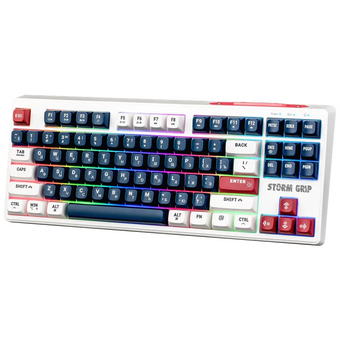  Клавиатура DEFENDER Storm Grip GK-188 (45188) RU бел/син/радуж 