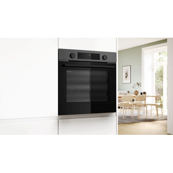  Духовой шкаф BOSCH HUA736EG0T черная нерж 