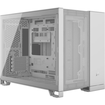  Корпус Corsair 2500D Airflow (CC-9011264-WW) без БП, Black, Midi-Tower, TG, no fan, 2xUSB-A 3.2, 1xUSB Type-C, mATX, mITX 