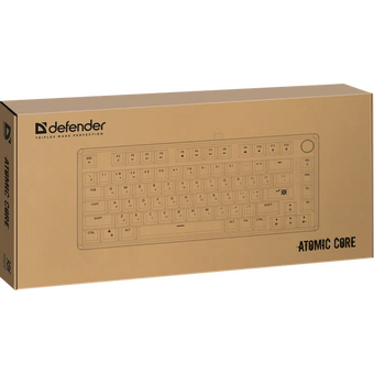  Клавиатура DEFENDER Atomic Core GK-363 (45363) RU прозр 
